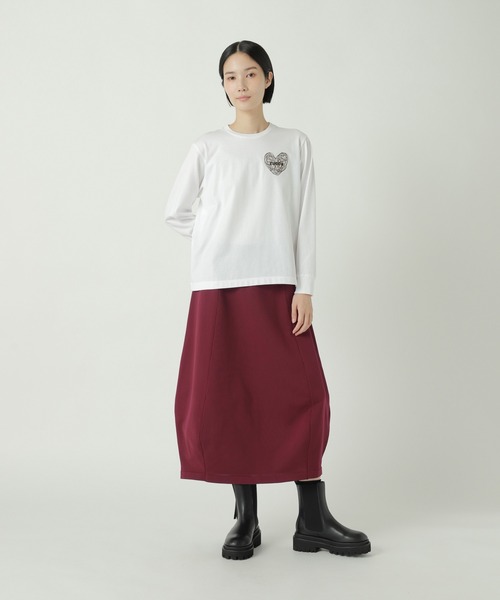 ZUCCa（ズッカ） tシャツ (S)ハートロゴT / Tシャツ レディース メンズ