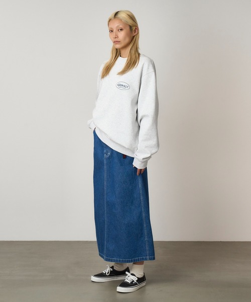 GRAMICCI デニムスカート SUTTER DENIM SKIRT｜サッターデニム