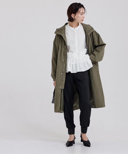 「ur's」 長袖ブラウス M オフホワイト レディース