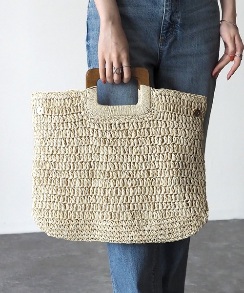 「Riberry」 かごバッグ FREE ブラウン レディース_画像3