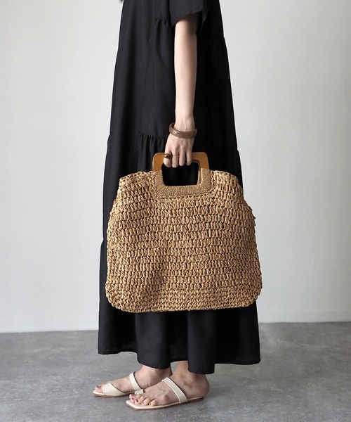 「Riberry」 かごバッグ FREE ブラウン レディース_画像4