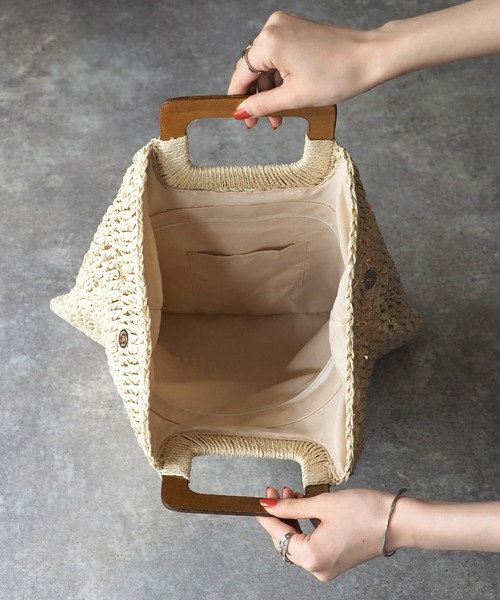 「Riberry」 かごバッグ FREE ブラウン レディース_画像7