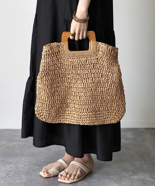 「Riberry」 かごバッグ FREE ブラウン レディース_画像8