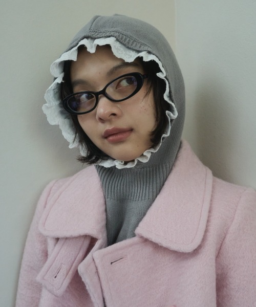 FEKETE ribbon balaclava / リボンバラクラバ FEKETE（フェケテ）の「ribbon balaclava / リボンバラクラバ（ニット