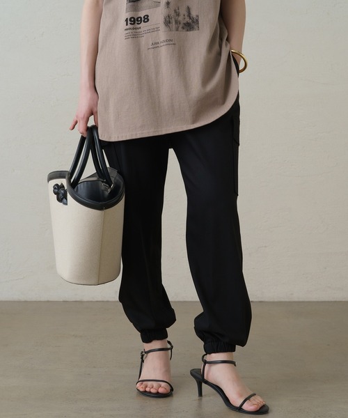 Loungedress（ラウンジドレス） カーゴパンツ SMALL ブラック