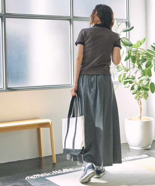 「MILLER」 半袖ポロシャツ FREE ブルー レディース_画像9