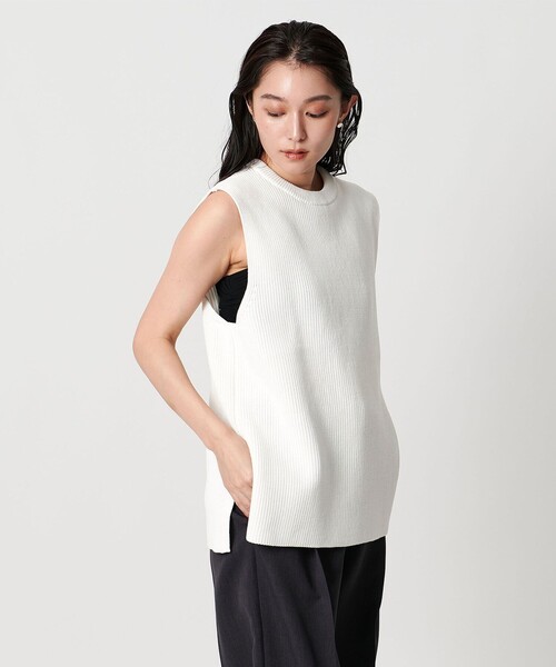 ユナイテッドアローズ　UNITED ARROWS tokyo ニットベスト UNITED ARROWS（ユナイテッドアローズ） ニット セーター フォックス