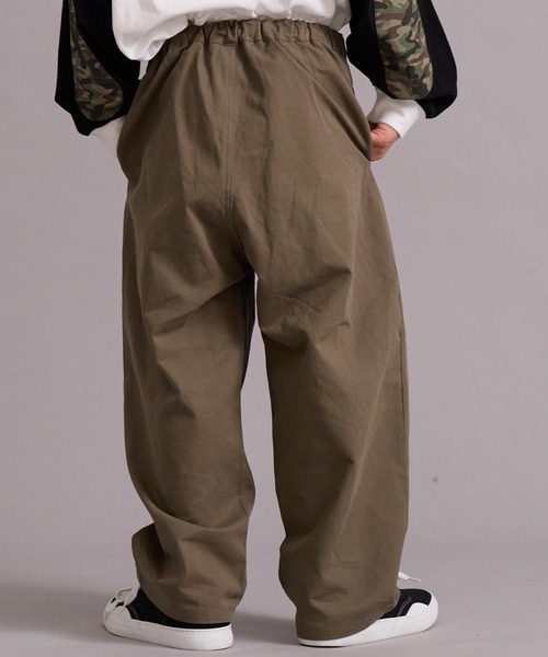 PAIRMANON STREET（ペアマノンストリート） パンツ タック ツイル