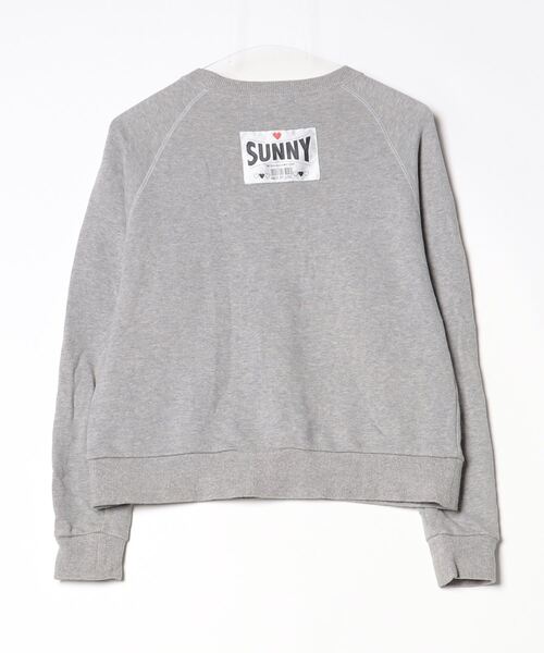 「Little sunny bite」 スウェットカットソー FREE グレー レディース_画像2