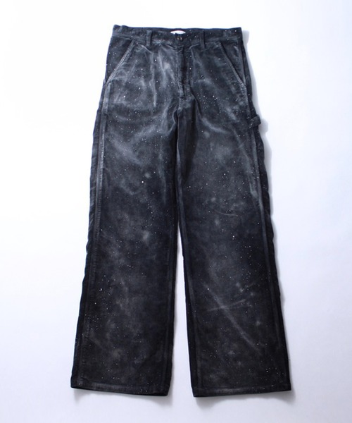 soe（ソーイ） スラックス Splashed Painter Trousers メンズ