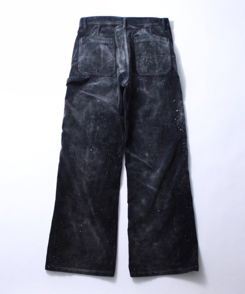 soe（ソーイ） スラックス Splashed Painter Trousers メンズ