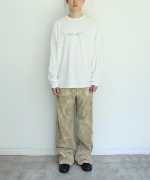 soe（ソーイ） スラックス Splashed Painter Trousers メンズ