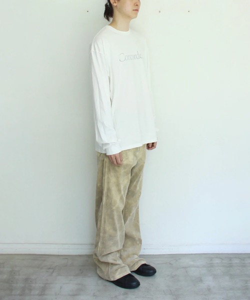soe（ソーイ） スラックス Splashed Painter Trousers メンズ