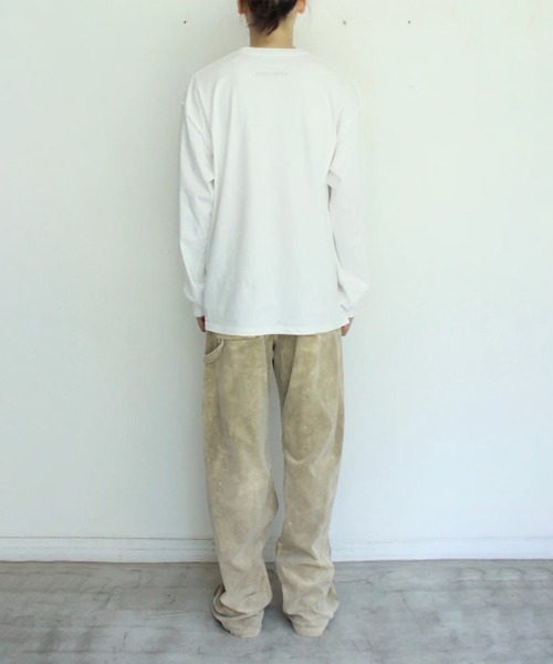soe（ソーイ） スラックス Splashed Painter Trousers メンズ