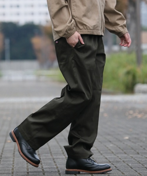 DESCENDANT ブラック チノパン SF WIDE TROUSERS | DESCENDANT(ディセンダント) / パンツ チノパンツ