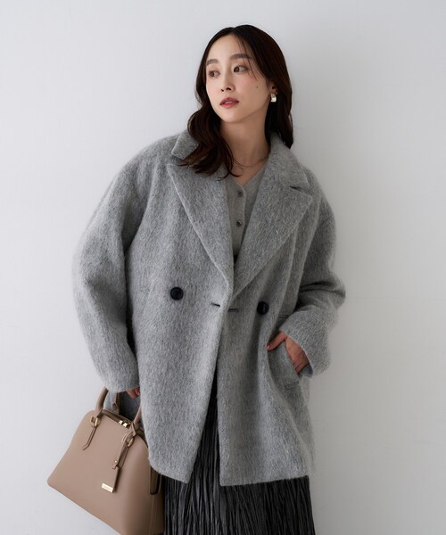 UNTITLED（アンタイトル） ピーコート pコート 「エレガントジャケット