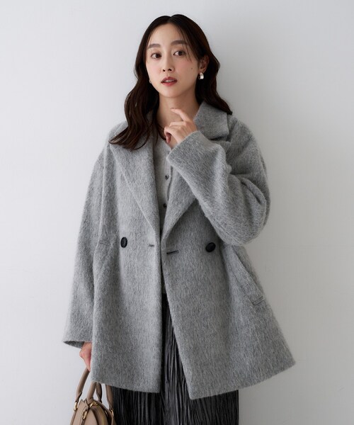 UNTITLED（アンタイトル） ピーコート pコート 「エレガントジャケット