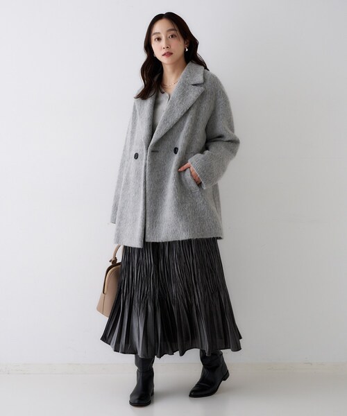UNTITLED（アンタイトル） ピーコート pコート 「エレガントジャケット