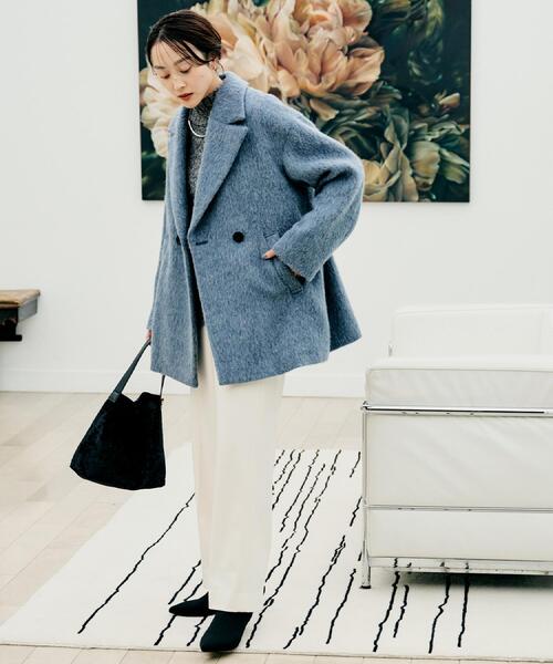 UNTITLED（アンタイトル） ピーコート pコート 「エレガントジャケット