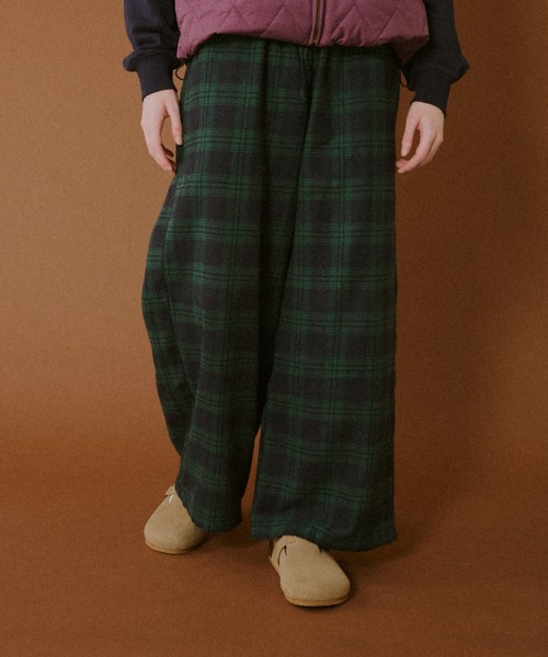 BROKEN BASE（ブロークンベース） スラックス Straight Check Pants