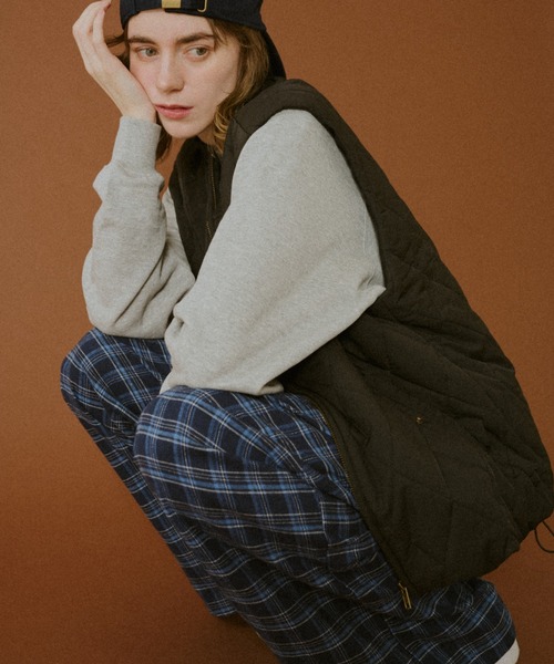 BROKEN BASE（ブロークンベース） スラックス Straight Check Pants