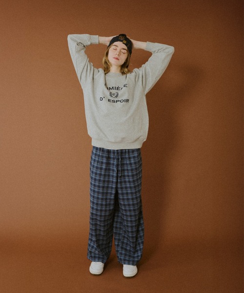 BROKEN BASE（ブロークンベース） スラックス Straight Check Pants