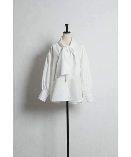 &. NOSTALGIA（ノスタルジア） ブラウス シャツ ボウタイブラウス