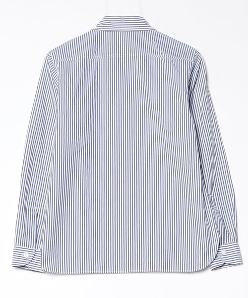 ORCIVAL（オーシバル） ストライプ柄長袖シャツ 1 ブルー メンズ