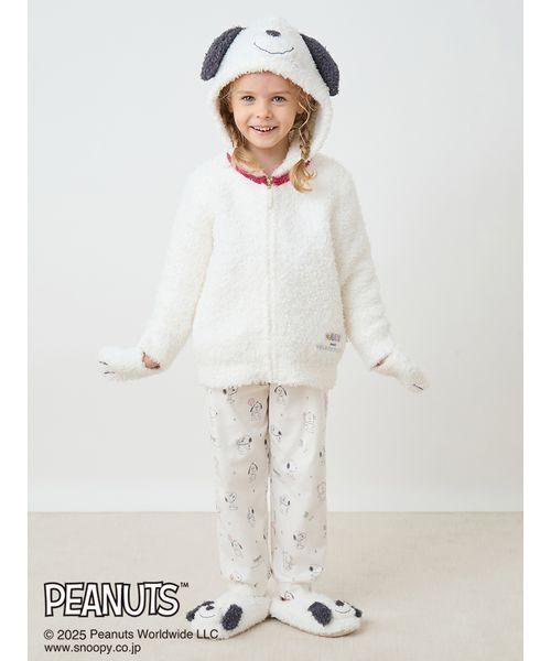 gelato pique（ジェラートピケ） パジャマ 「PEANUTS PUPPIES」「KIDS