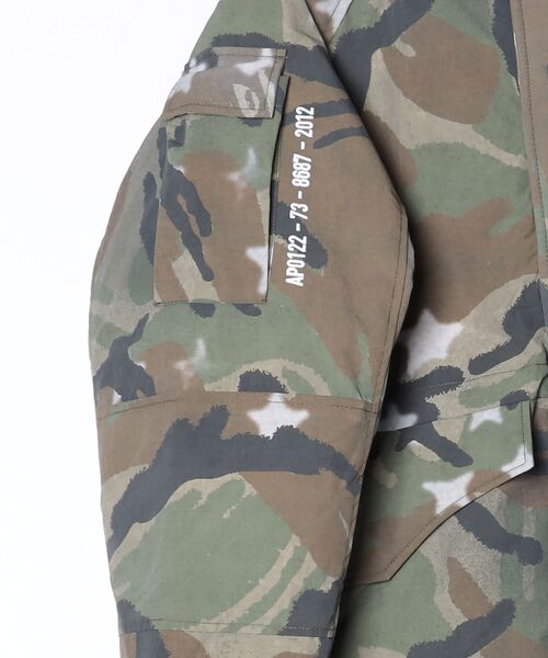 ダウンジャケット ダウン AAPE HOODIE DOWN JACKET メンズの画像
