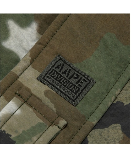 ダウンジャケット ダウン AAPE HOODIE DOWN JACKET メンズの画像