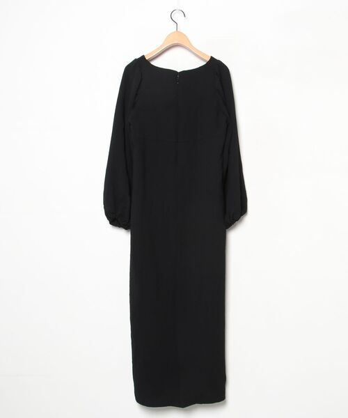 「A part by」 長袖ワンピース FREE ブラック レディース_画像2
