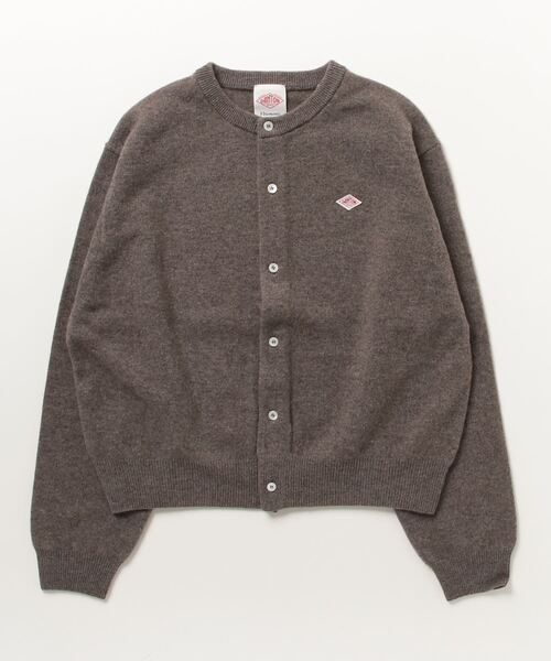 Danton（ダントン） ニットカーディガン 36 レッド レディース