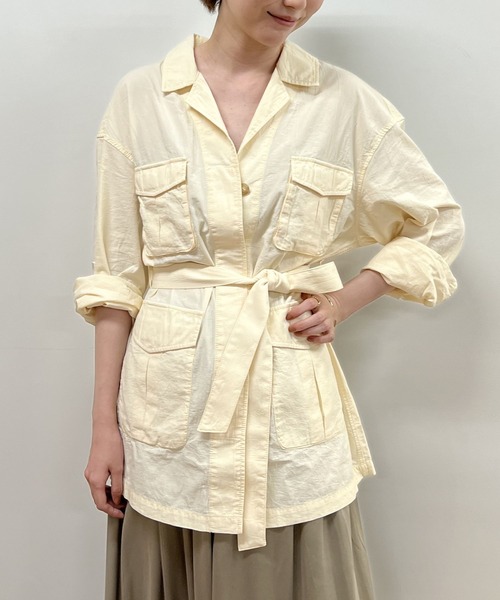 「BABYLONE」 ジャケット フリー ブラック レディース_画像4