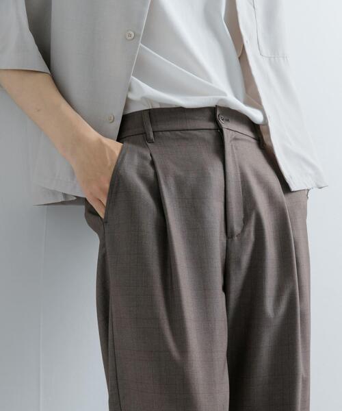 「SENSE OF PLACE by URBAN RESEARCH」 イージーパンツ MEDIUM グレー メンズ_画像3