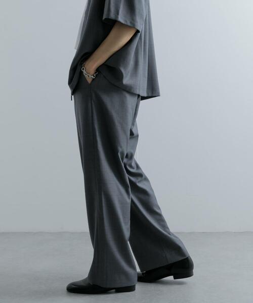 「SENSE OF PLACE by URBAN RESEARCH」 イージーパンツ MEDIUM グレー メンズ_画像5