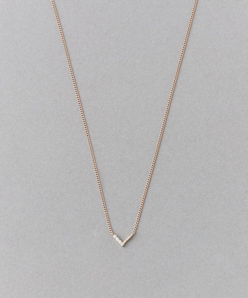 ete ネックレス 約40cm ete（エテ） ネックレス 「レイヤー」 ビジューネックレス レディース