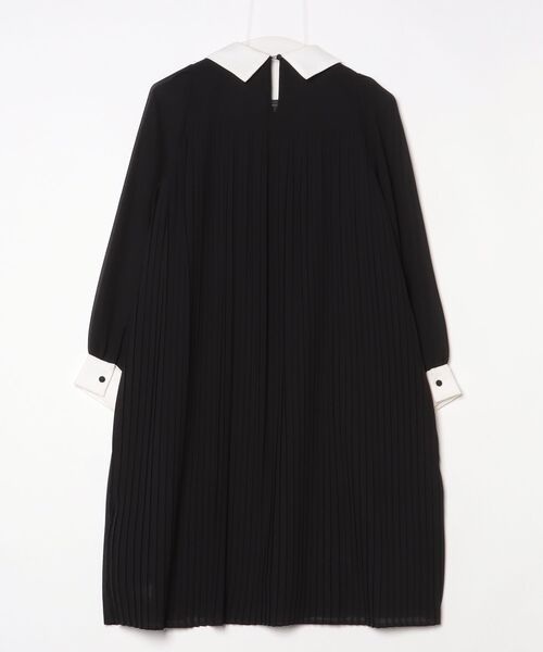 「CAROLINA GLASER」 長袖ワンピース ONE SIZE ブラック系その他4 レディース_画像2