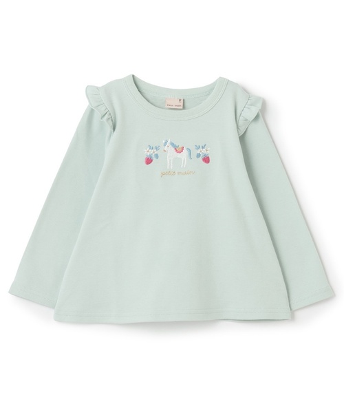 petit main tシャツ 「プティプラ」GIRLS長袖Tシャツ キッズ 子供服
