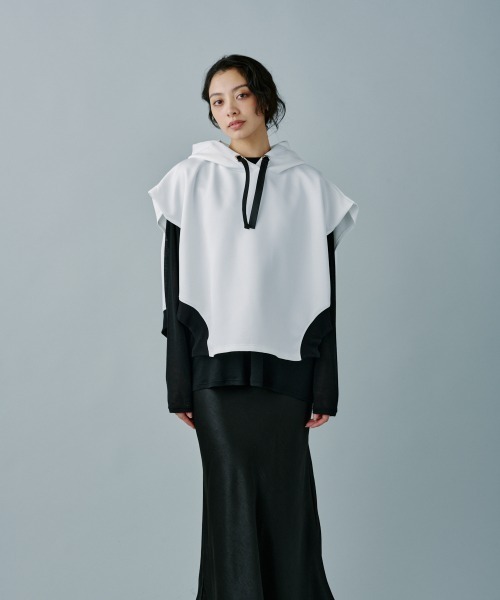 「terrace」 プルオーバーパーカー MEDIUM チャコールグレー レディース_画像2