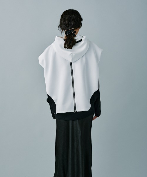 「terrace」 プルオーバーパーカー MEDIUM チャコールグレー レディース_画像4