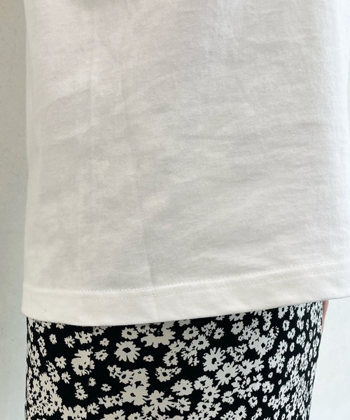 「DouDou」 半袖Tシャツ FREE ホワイト レディース_画像2