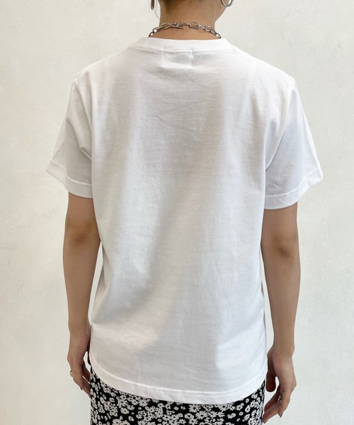 「DouDou」 半袖Tシャツ FREE ホワイト レディース_画像7
