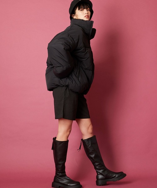 「unrelaxing」 中綿ブルゾン FREE ライトカーキ メンズ_画像4