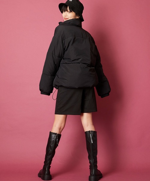 「unrelaxing」 中綿ブルゾン FREE ライトカーキ メンズ_画像6