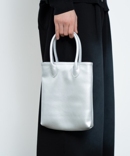 「SINSS」 ハンドバッグ FREE シルバー メンズ_画像2