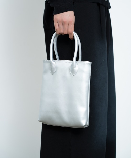 「SINSS」 ハンドバッグ FREE シルバー メンズ_画像3