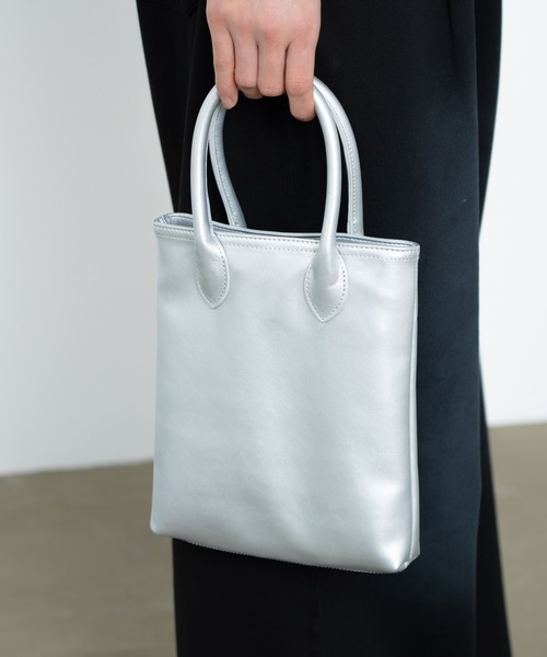 「SINSS」 ハンドバッグ FREE シルバー メンズ_画像4