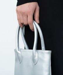 「SINSS」 ハンドバッグ FREE シルバー メンズの画像5