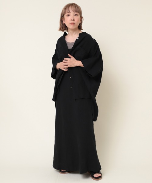 「RNA-N」 サロペットスカート MEDIUM ブラウン レディースの画像